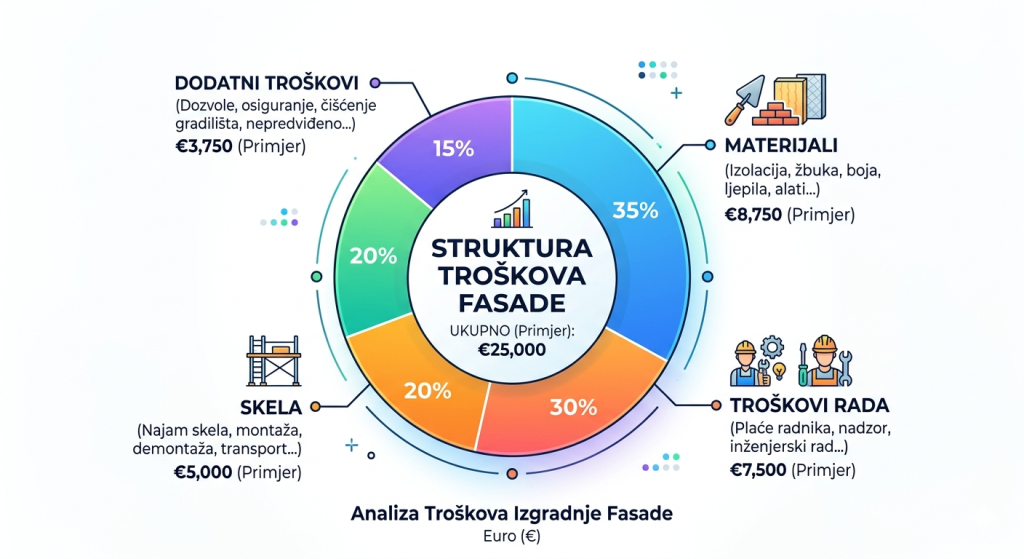 koji su troskovi fasade cijena