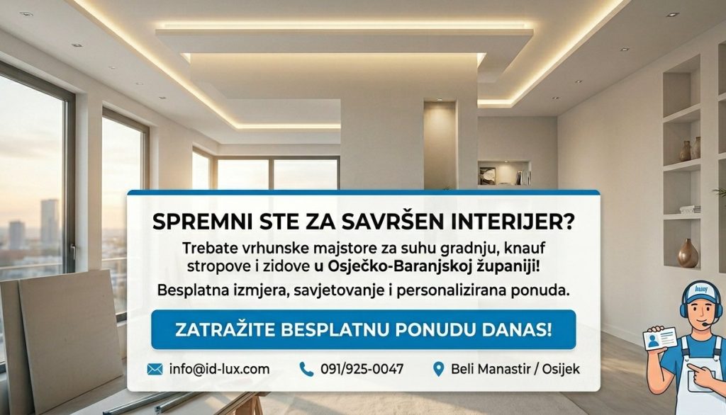 Postavljanje knaufa cijela Hrvatska